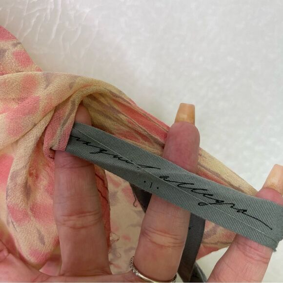 Raquel Allegra Tie Dye Silk Tank M - Picture 4 of 6